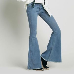 Free People Denim Super Flares
